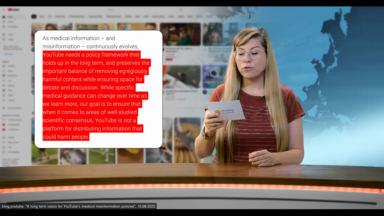 YouTube - Verschärfte Zensur, Lissabon - Katholischer Weltjugendtag 2023