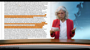 Luise Neubauer im Vatikan