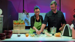 Bananen-Orangen-Rohkost-Kuchen