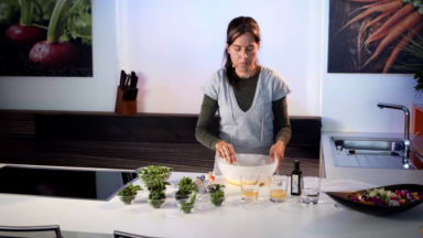 Wildkräutersalat
